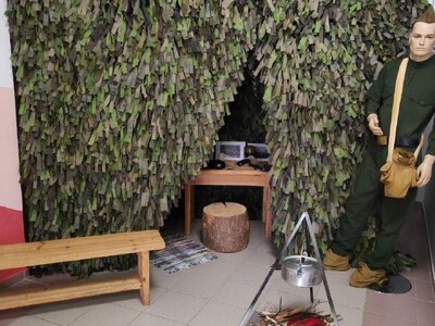 Инсталляция ко Дню Победы